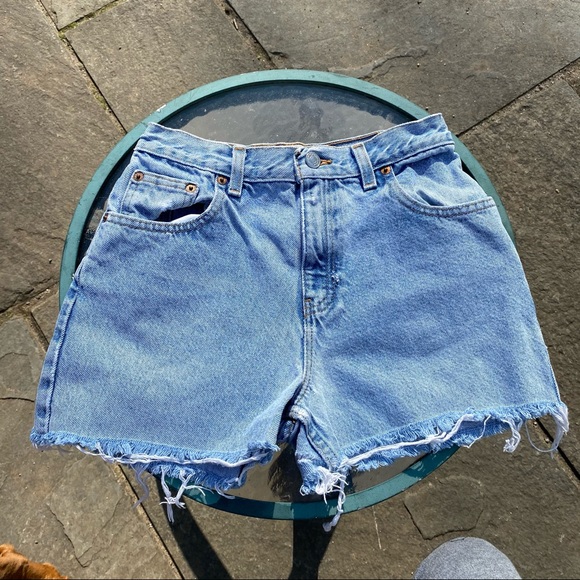 GAP Pants - VTG 80s Gap Classic Hi Rise Denim Cutoff Shorts